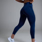 Women's BODYSENSE cropped running leggings in United in Navy - product photo 5 of 6