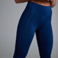 Women's BODYSENSE cropped running leggings in United in Navy - product photo 6 of 6