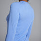 Women's GLIDE360 fitted long sleeve running top in California Sky - product photo 5 of 6