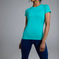 Women's GLIDE360 fitted running top in Bondi Turquoise - product photo 6 of 6