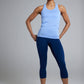 Women's GLIDE360 fitted running singlet in California Sky - product photo 2 of 6