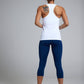 Women's GLIDE360 fitted running singlet in Griffith Observatory White - product photo 2 of 4