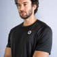 Men's GLIDE360 running top (logo) in New Black - product photo 3 of 4
