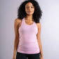 Women's GLIDE360 fitted running singlet in Forever Pink - product photo 1 of 6