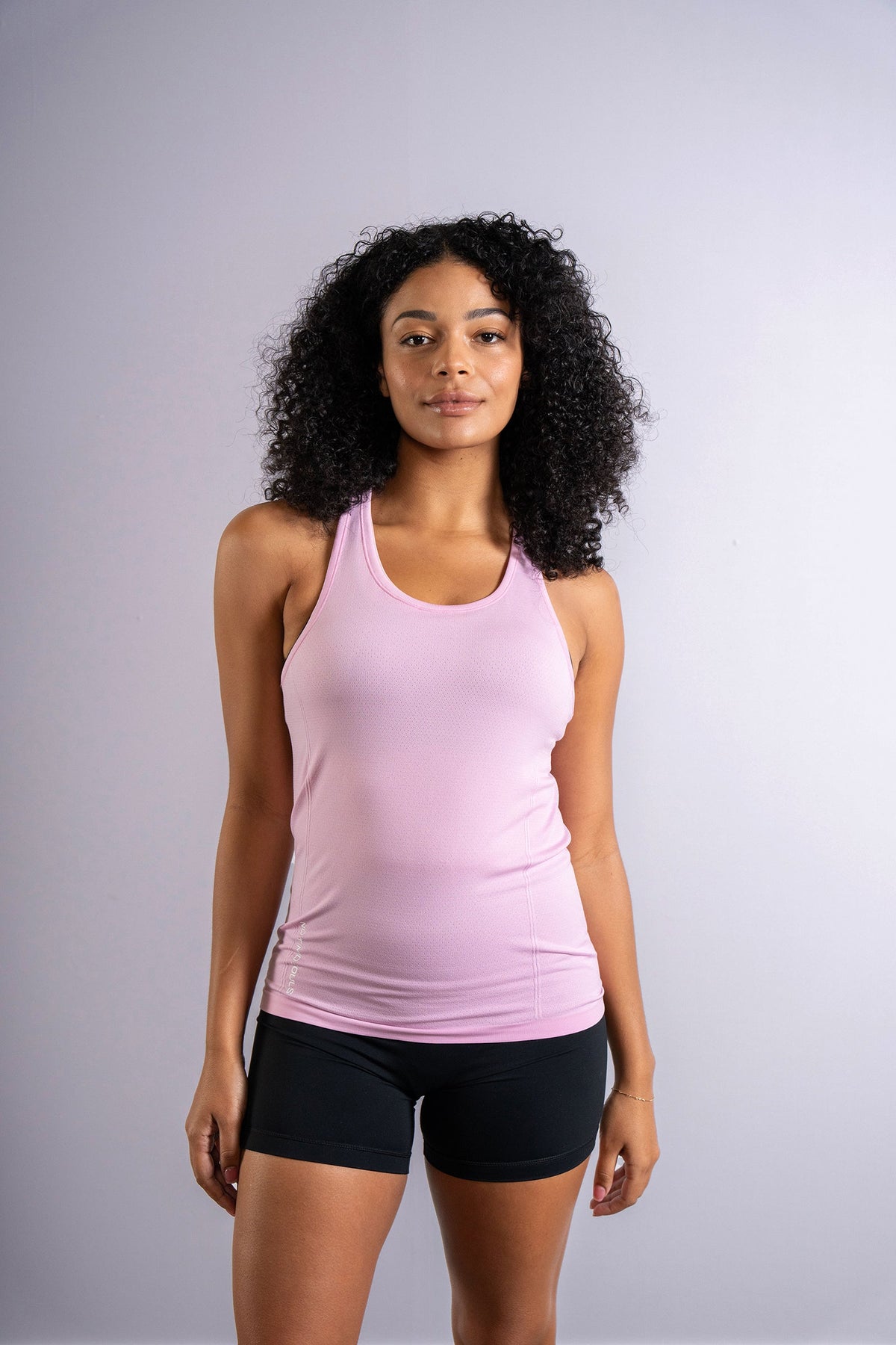 Women's GLIDE360 fitted running singlet in Forever Pink - product photo 1 of 6