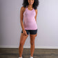 Women's GLIDE360 fitted running singlet in Forever Pink - product photo 2 of 6