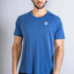Men's GLIDE360 running top in Pacific Ocean Blue Marle - product photo 1 of 5