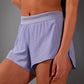 Women's FLOWDRY 3-inch lined running shorts in California Sky - product photo 4 of 4