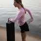 Women's GLIDE360 long sleeve running top in Forever Pink - product photo 4 of 4