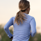 Women's GLIDE360 long sleeve running top in California Sky - product photo 4 of 4