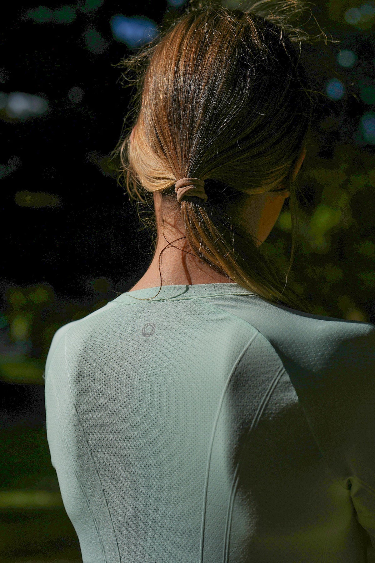 Women's GLIDE360 long sleeve running top in Cool Mint - product photo 4 of 4