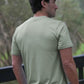 Odour-Free and UPF50+ active T-shirt in Gum Tree image 2 of 4