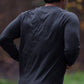 Men's GLIDE360 long sleeve running top (logo) in New Black - product photo 3 of 4
