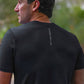 Men's FLOWDRY Tempo running top in New Black - product photo 4 of 4