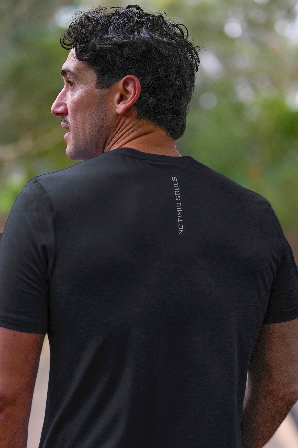 Men's FLOWDRY Tempo running top in New Black - product photo 4 of 4