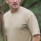 Men's Oversize and Odour-Free Tee in Surf Coast Sand