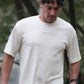 Men's Oversize and Odour-Free Tee in Iceberg White