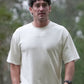 Men's Oversize and Odour-Free Tee in Iceberg White