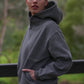 Women's EVERYWEAR oversize hoodie in Steel Grey - product photo 2 of 4