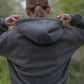 Women's EVERYWEAR oversize hoodie in Steel Grey - product photo 3 of 4