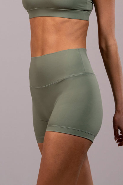 Women's EVERYWEAR 4-inch running shorts in Nature - product photo 1 of 4