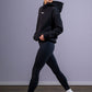 Women's EVERYWEAR hoodie in New Black - product photo 2 of 6