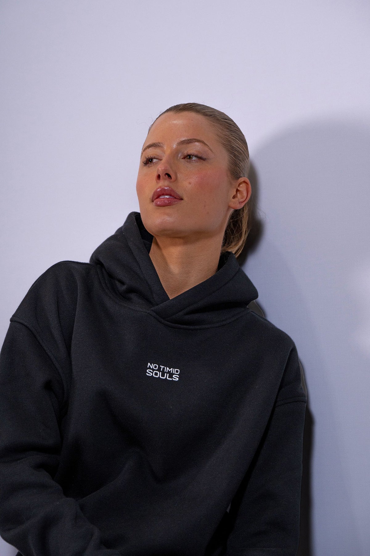 Women's EVERYWEAR hoodie in New Black - product photo 4 of 6