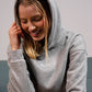 Women's EVERYWEAR hoodie in Grey Gray Marle - product photo 6 of 6