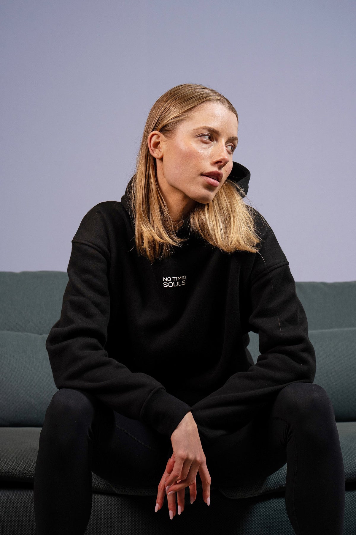 Women's EVERYWEAR hoodie in New Black - product photo 6 of 6
