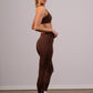 Women's EVERYWEAR leggings in Espresso - product photo 2 of 4