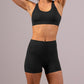 Women's EVERYWEAR 4-inch running shorts in New Black - product photo 2 of 4