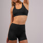 Women's EVERYWEAR sports bra in New Black - product photo 2 of 4